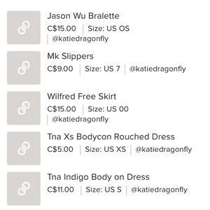 Bundle for @katiedragonfly 💌
